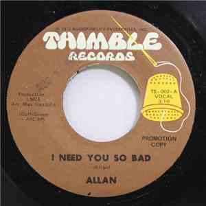 Allan  - I Need You So Bad download free