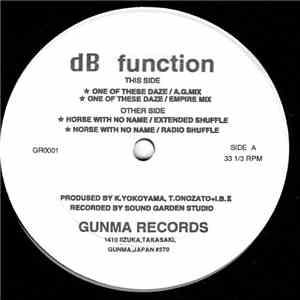 DB Function - One Of These Daze download free