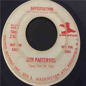 Don Patterson - Satisfaction/Goin' To Meeting download free