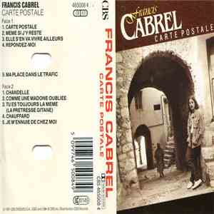 Francis Cabrel - Carte Postale download free
