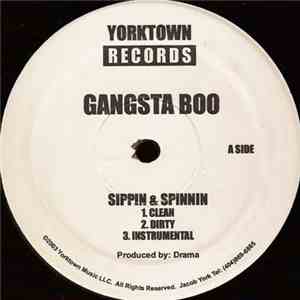 Gangsta Boo - Sippin & Spinnin / Where They Hang download free