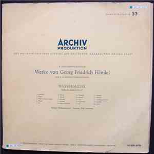 Georg Friedrich Händel, Berliner Philharmoniker, Fritz Lehmann - Wassermusik - Orchester-Konzert Nr.25 download free