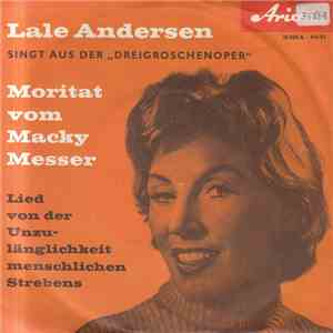 Lale Andersen - Lale Andersen Singt Aus Der "Dreigroschenoper" download free