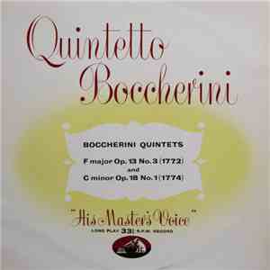 Luigi Boccherini - Boccherini Quintets F Major Op. 13 No. 3  And C Minor Op. 18 No.1  download free