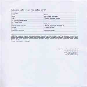 Maayan Nidam - Don't Know Why download free