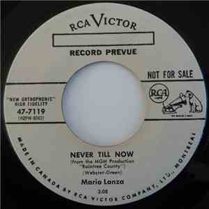 Mario Lanza - Never Till Now download free