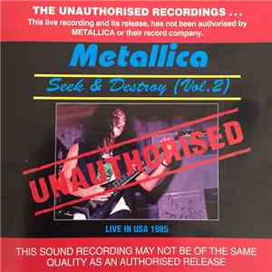 Metallica - Seek & Destroy (Vol. 2) download mp3 flac