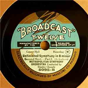 Metropolitan Symphony Orchestra , conducted by Stanley Chapple - Unfinished Symphony in B Minor, Parts 1, 3 download free