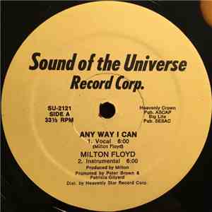 Milton Floyd - Any Way I Can download free