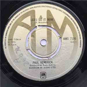 Paul Kendrick - Let's Do It Now / Teenage Smash download free