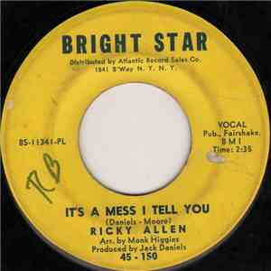 Ricky Allen - It's A Mess I Tell You / Skate Boo-Ga-Loo download free