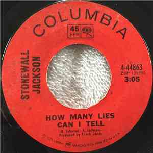 Stonewall Jackson - How Many Lies Can I Tell / "Never More" Quote The Raven download free