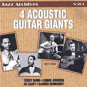 Teddy Bunn • Al Casey • Lonnie Johnson  • Django Reinhardt - 4 Acoustic Guitar Giants (1927/1946) download free