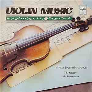 Valeri Klimov - Violin Music download free