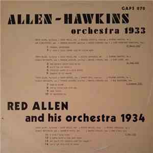 Various - Allen Hawkins Orchestra 1933 / Red Allen And His Orchestrra 1934 download free