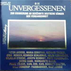 Various - Die Unvergessenen download free