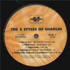 Various - The 5 Styles Of Shaolin download free